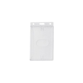 1840-6500 Portagafete Rigido Vertical Transparente Brady